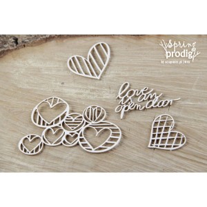 Tekturka Serca Spring Prodigy Scrapiniec 