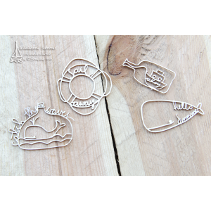 Tekturka Żeglowanie Whalecome Summer Scrapiniec 