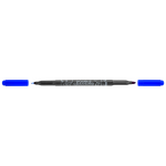 Marker Permanentny Centropen Dwustronny Niebieski