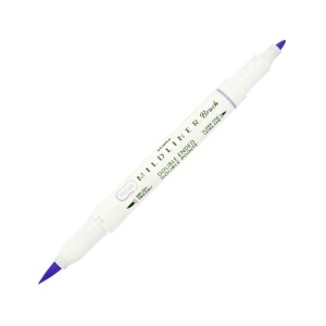 Brush Zebra Mildliner Violet