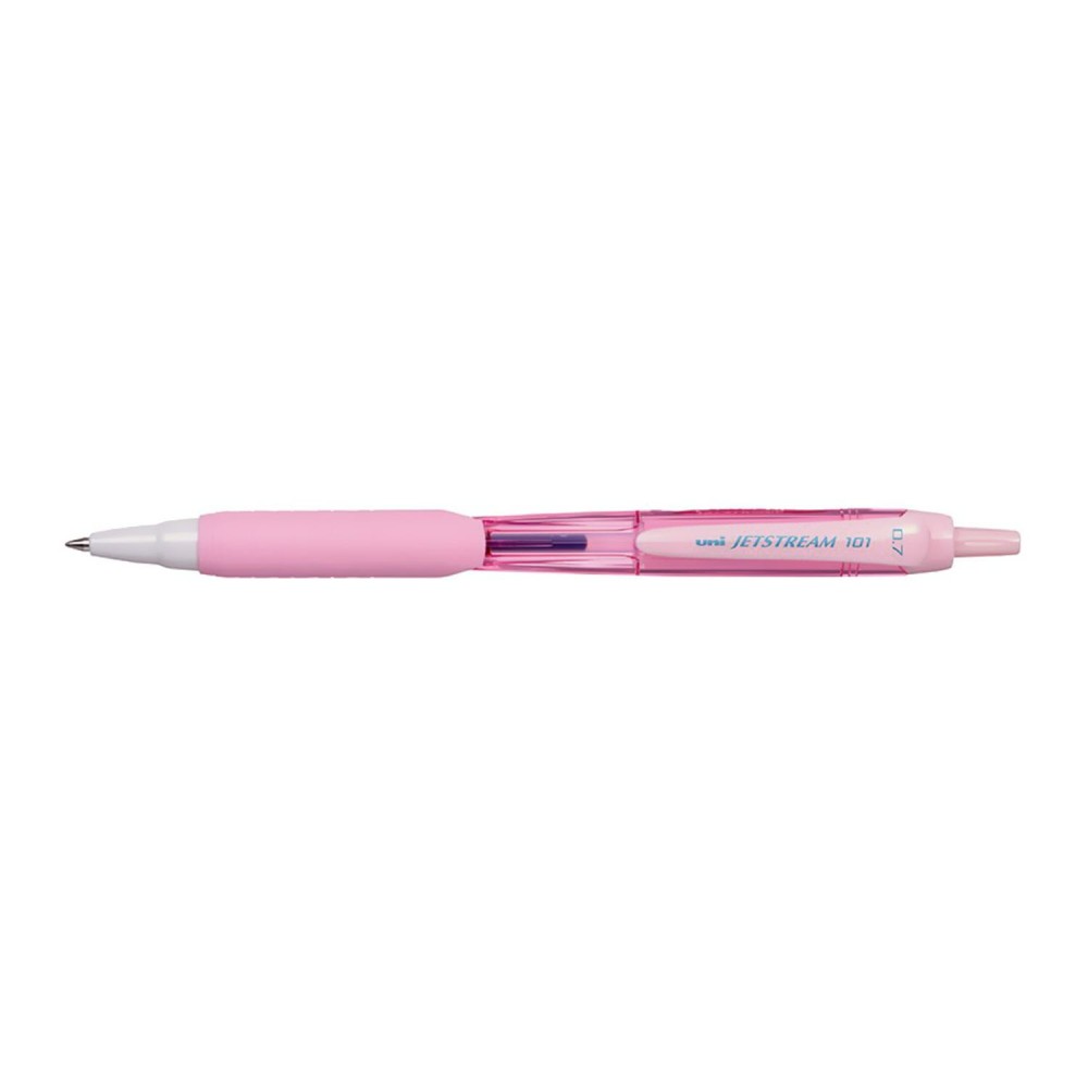 Długopis w różowej obudowie z niebieskim wkładem sxn-101 FL Pink.jpg
