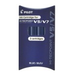 Naboje Pilot Hi-Tecpoint V5 Niebieskie a'3