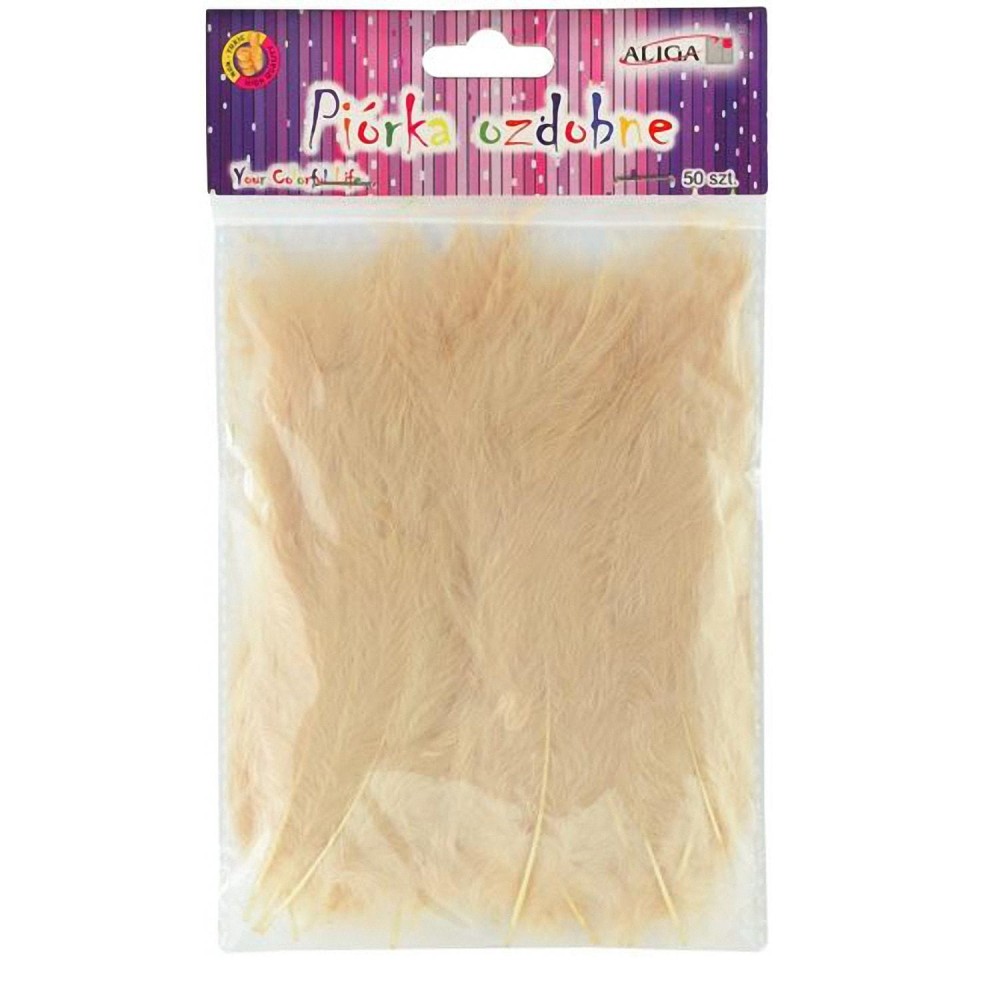 Piórka brąz jasny P-077.jpg