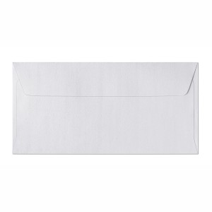 Koperta DL Biały Prążki Argo 120g/m2 wyc