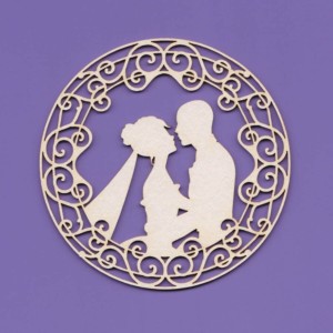 Tekturka Ramka z Parą Crafty Moly