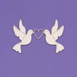 Tekturka Miłosne Gołąbki 1 Crafty Moly