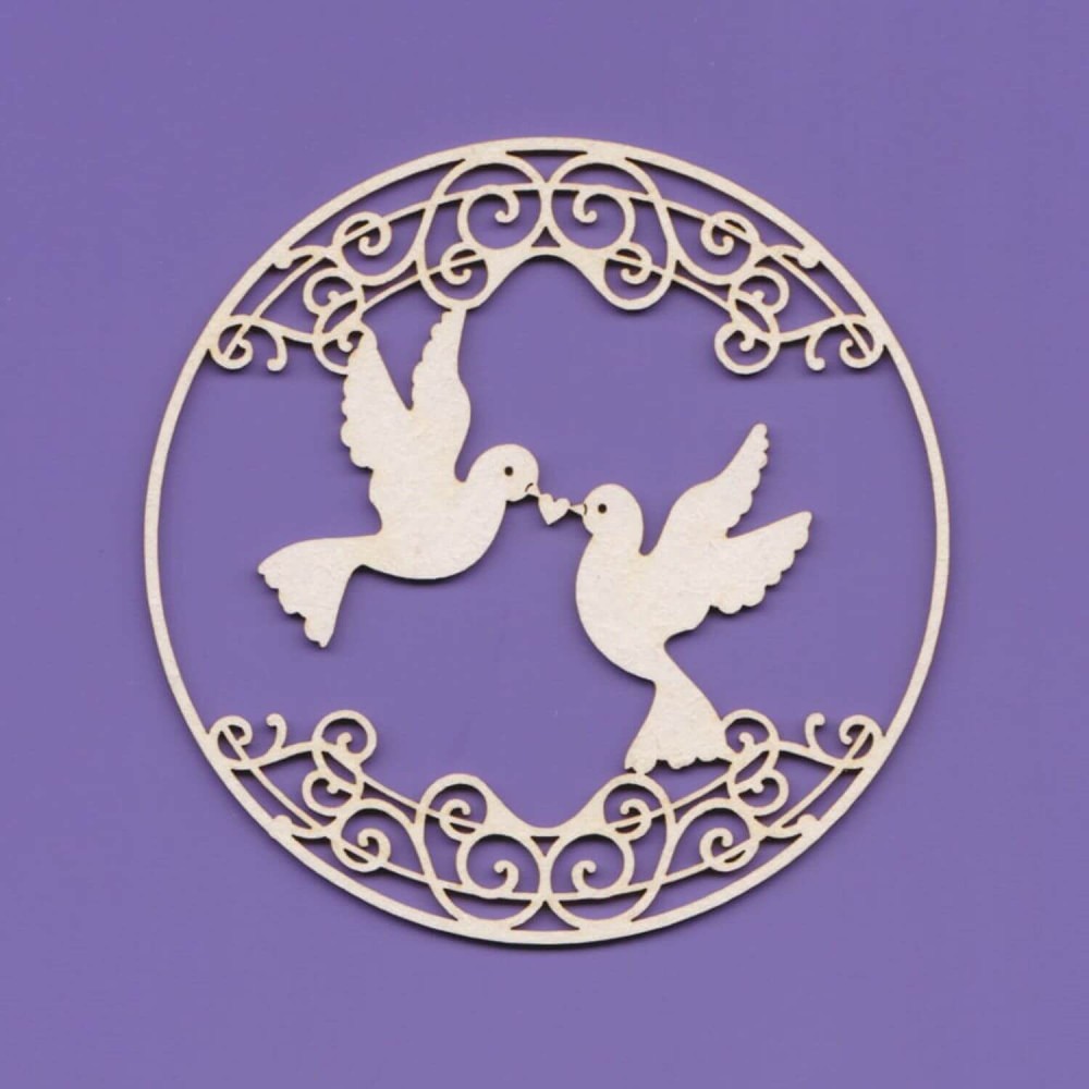 Tekturka Ramka z Gołąbkami WYK1026.jpg