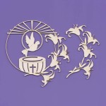 Tekturka Chrzest Zestaw 06 Crafty Moly