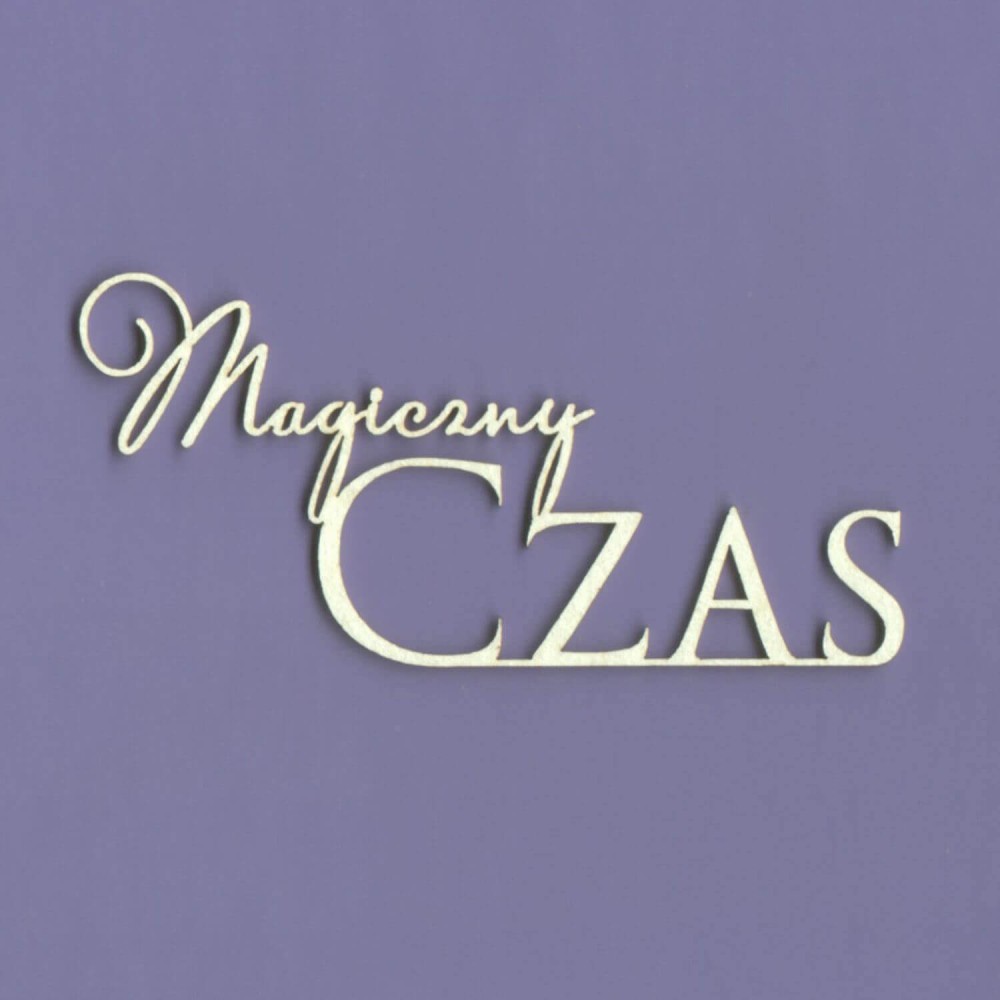 Tekturka Napis - Magiczny Czas II WYK1086.jpg