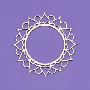 Tekturka Ramka Sunflower 4 Crafty Moly 