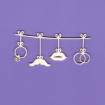 Tekturka Ślubne Atrybuty Crafty Moly