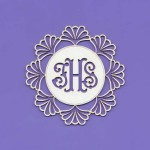 Tekturka Ramka Holy IHS Crafty Moly 