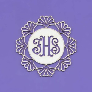 Tekturka Ramka Holy IHS Crafty Moly 