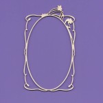 Tekturka Ramka Chrzest 1 Crafty Moly 