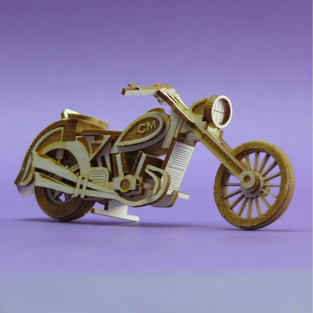 Tekturka 3D Motocykl Chopper WYK1350....JPG