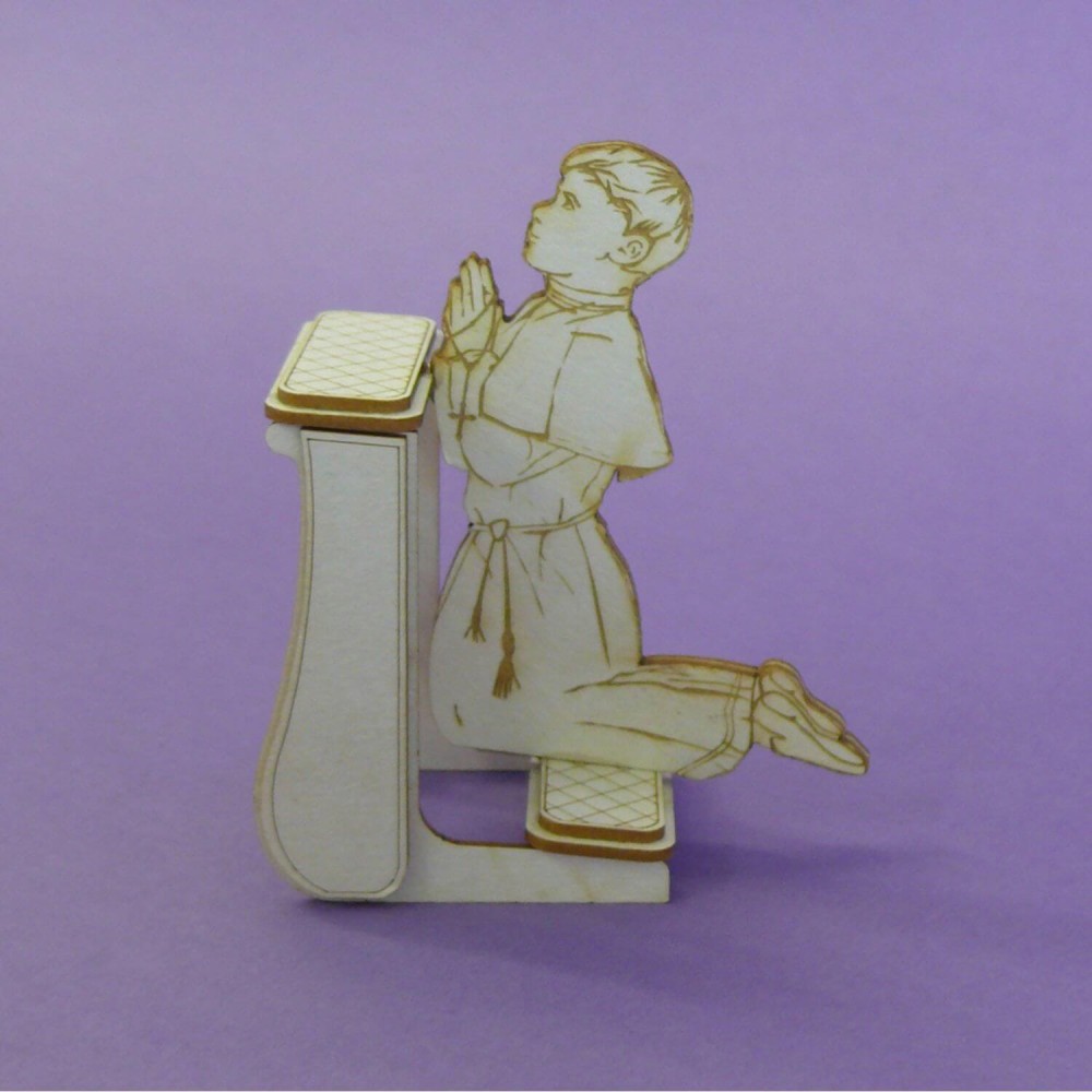 Tekturka 3D Klęcznik Chłopiec WYK1384..jpg