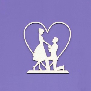 Tekturka Wyznaję Ci Miłość Crafty Moly 