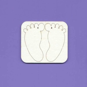 Tekturka Stopy Crafty Moly a'2