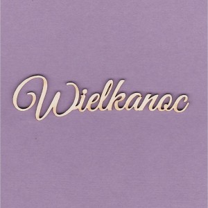 Tekturka Napis - Wielkanoc Crafty Moly a'2