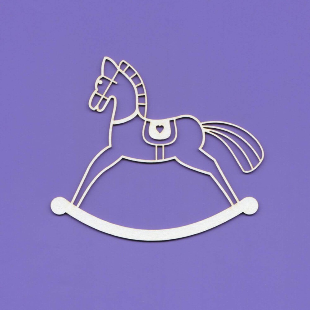 Tekturka Konik Na Biegunach WYK234.JPG