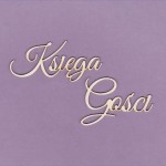 Tekturka Napis - Księga Gości 4 Crafty Moly 