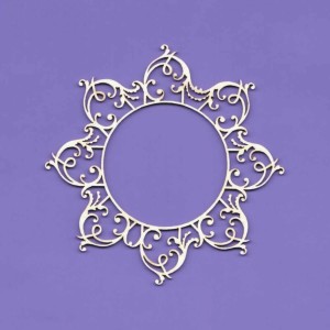 Tekturka Ramka Ornamentowa Crafty Moly 