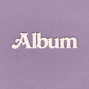 Tekturka Napis - Album Średni Crafty Moly 