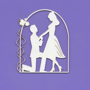 Tekturka Wyznaję Ci Miłość 2 Crafty Moly 