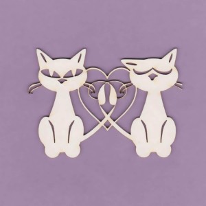 Tekturka Zakochane Koty Crafty Moly 