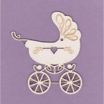 Tekturka Wózek Mały Crafty Moly