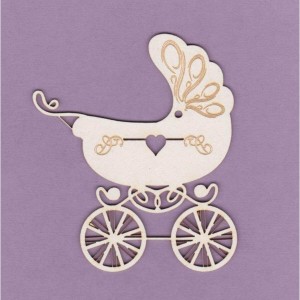 Tekturka Wózek Mały Crafty Moly