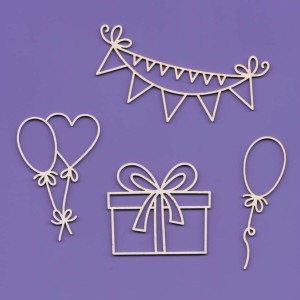 Tekturka Zestaw Urodzinowy 03 Crafty Moly