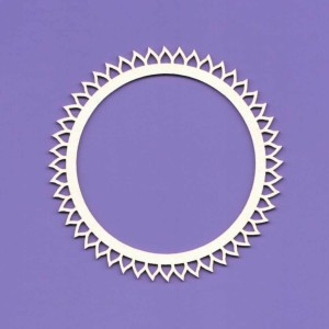 Tekturka Ramka Sunflower 1 Crafty Moly 