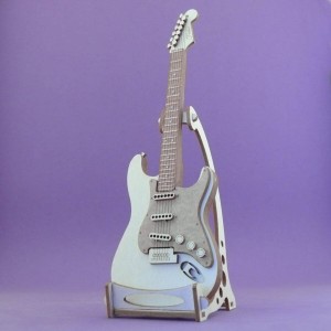 Tekturka 3D Gitara Elektryczna Crafty Moly 