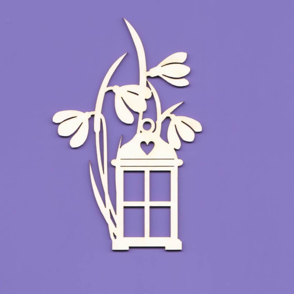 Tekturka Lampion z Przebiśniegami WYK918.jpg