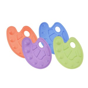 Paleta Malarska Plastikowa Pastelowa Cricco