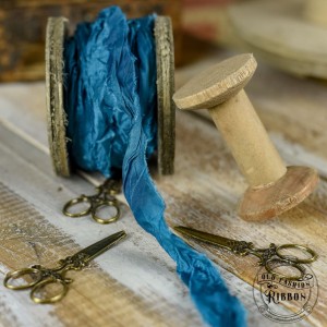 Wstążka Old Fashion Ribbon Turkusowy