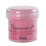 Puder do Embossingu Docrafts Papermania Różowy