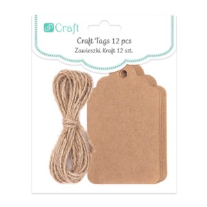 Tagi Dp Craft Zestaw Kraft a'12 + Sznurek
