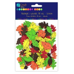 Naklejki DP Craft Kids Piankowe Liście a'90 
