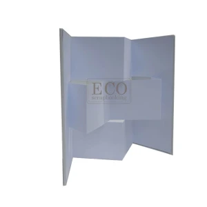 Baza Parawan z Okładką Eco Scrap Biała
