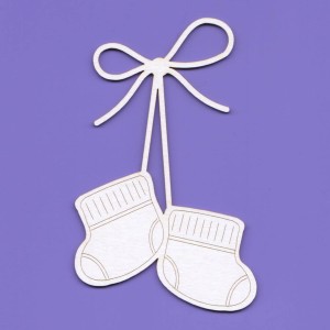 Tekturka Buciki na Sznureczku Crafty Moly 