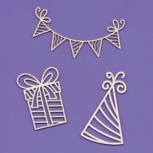 Tekturka Zestaw Urodzinowy 02 Crafty Moly