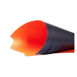 Papier Wizytówkowy Fedrigoni 260g/m2 Sirio Black/Orange