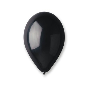 Balon Gemar Metalizowany Czarny 10"