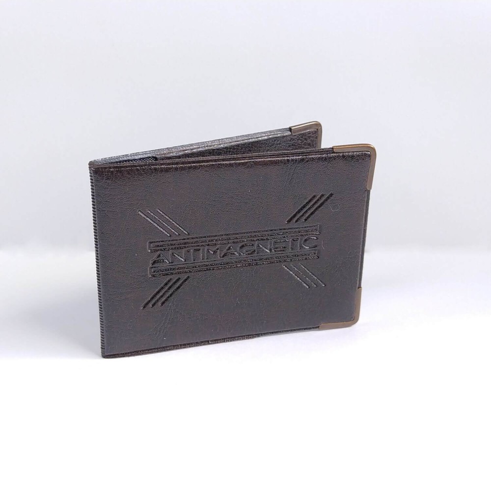 50187_1 Okładka z Zabezpieczeniem RFID Kart Gomar Brąz 2.jpg