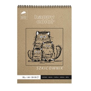 Kołoszkicownik A4/60 Happy Color Młody Artysta 