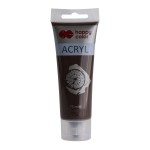Farba Akrylowa Happy Color 75ml Brązowa Ciemna