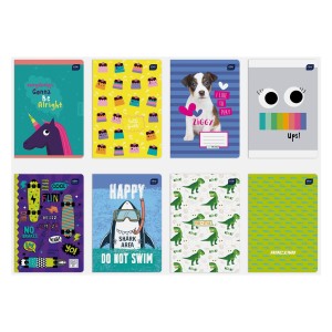 Zeszyt Czysty A5/16 UV Interdruk Mix 