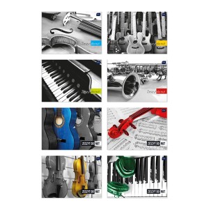 Zeszyt do Nut A5/16 UV Interdruk